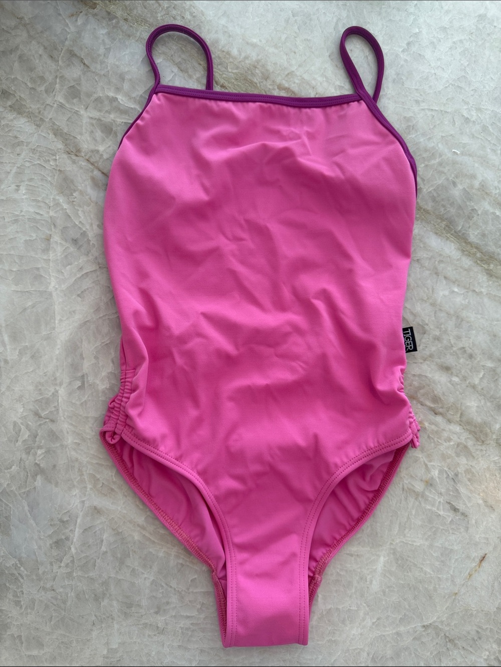 Tiger Friday magnolia Jeté Leotard CXL